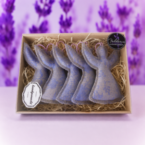 Duftengel Lavendel Felderie Hintergrund Lavendel