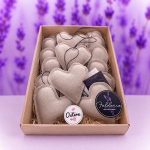 Duftherz Lavendel Felderie Hintergrund Lavendel