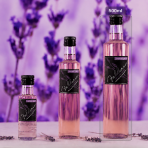 Lavendel Sirup 100ml 250ml 500ml Felderie Lavendel Hintergrund 500ml markiert